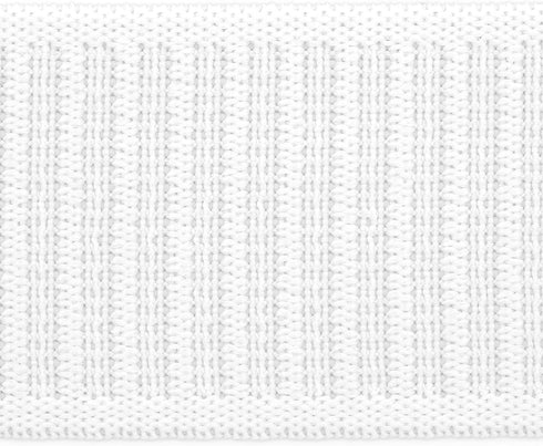 Dritz 9480W Non-Roll Woven Elastic, White, 1-1/2-Inch by 10-Yard