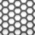 Spectrum Diversified Hexa in-Fridge Large Refrigerator Bin for Storage and Organization of Fruit Vegetables Produce and More, 8.5 x 4 x 4.25, Clear/Dark Gray