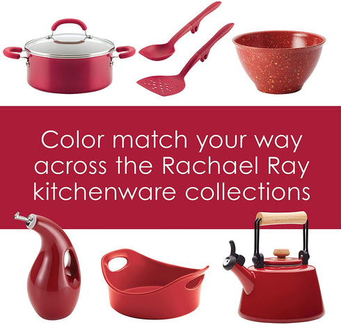 Rachael Ray Silicone Spoonula, Red