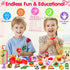 28 Pcs Kids Valentines Gifts Valentines Cards for Kids Classroom Exchange Valentine Party Favors for Kids Cute 3D Animal Eraser Filled Hearts Valentine Day Gifts for Kids with Kids Valentine Cards