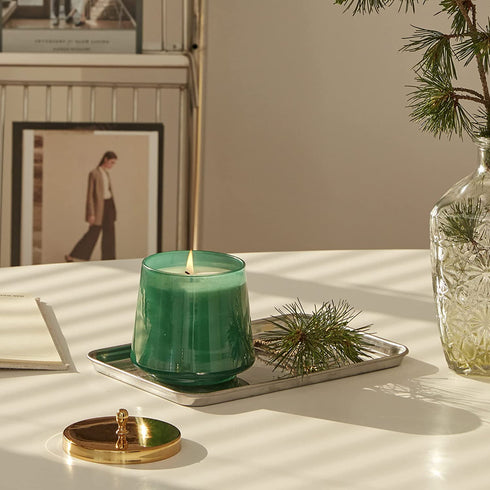 LA JOLIE MUSE Cedarwood Scented Candle for Home, Holiday Candle Gift, 75 Hours Long Burning, 12.3 Oz