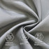Haizhidian Extra Long Cloth Fabric Shower Curtain, 72x78 Heavy Duty Shower Curtain, No Chemical Odor and Machine Washable, Perfect for Showers & Bathtubs(Gray and White, 72"x78")