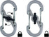 Nite Ize Keyrack, Stainless Steel Carabiner Key Chain