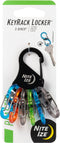 Nite Ize Keyrack, Stainless Steel Carabiner Key Chain