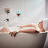 30 Watt Silicone Wine Glass Holder for Bath & Shower, Give The Sift of an at Home Spa Bathtub Relaxation