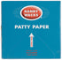 Pantryware Essentials CE Patty Paper 5 1000ct Ce Patty Paper 5-1000 Patty Paper (Pack of 1000), White