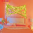 Naidiler 12 Pcs Artificial Ivy Garland Fake Vines with 32 Ft Lights String (100 LED) Decor Faux Green Hanging Plant Greenery for Wall Party Wedding Room Home Kitchen Indoor & Outdoor Decoration