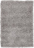 Unique Loom Solo Solid Shag Collection Area Modern Plush Rug Lush & Soft, 2 ft 2 in x 3 ft, Cloud Gray