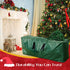 Cokacot Christmas Tree Storage Bag, Fits Up to 9 Foot Artificial Xmas Dissembled Tree, Waterproof Material Protects from Dust, Moisture and Insect (65" x 21" x 30")