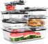 Prepara Latchlok 13 Cup Tritan Food Storage Container, Clear