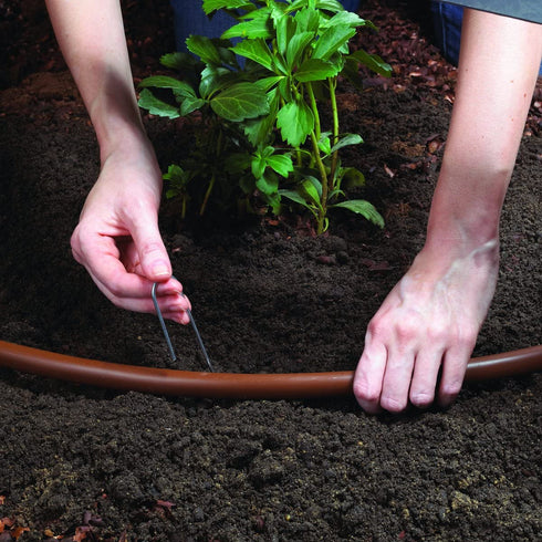 Raindrip SDFSTH1P Automatic Watering Kit with Timer, Black Brown