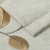 Leeva Embroidered Small Curtain Valance for Windows Bedroom, Embroidery Leaf Linen Energy Saving Valances for Dining Room Studio, 52x18, Green Leaves