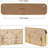 Wall Mounted Coat Rack, 2 Packs Gold Coat Hooks with 4 Hooks, Bag Purse Hat Umbrella Hanger for Wall Organizer and Storage in Cubicle Living Room Bedroom Entryway Closet Room Office