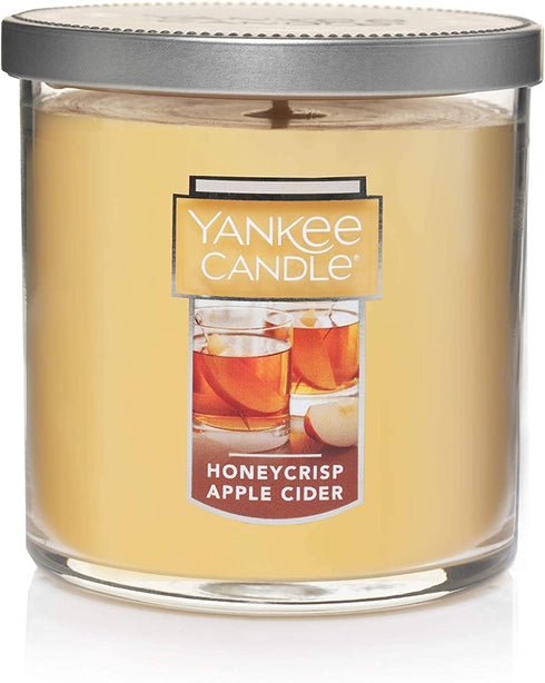 Yankee Candle Small Tumbler Jar Honeycrisp Apple Cider Scented Premium Paraffin Grade Candle Wax with up to 55 Hour Burn Time