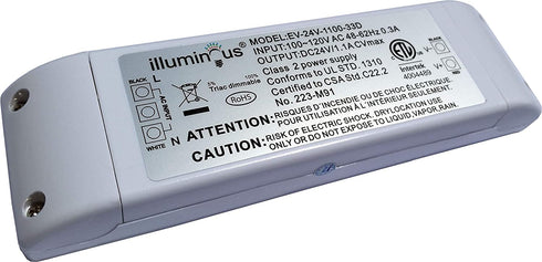 24V 26W Dimmable CV DC LED Driver Transformer ETL Approved