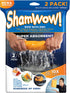 ShamWow- New & Improved Super Absorbent Multipurpose Cleaning Cloth Chamois Towel- Zinc Treated Odor Fibers (2 Pack)