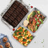 TeamFar Lasagna Pan Set of 3, 12…–? & 10¼? & 9…–?, Rectangular Cake Pan Deep Baking Sheet Pans Stainless Steel for Lasagna Cake Brownie, Healthy & Heavy Duty, Sturdy & Dishwasher Safe