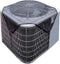 Air Conditioner Covers for Outside Units Mesh, Central Ac Leaf Guard Cover for Outdoor Compressor All Season