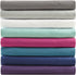Comfort Spaces Microfiber Set 14" Deep Pocket, Wrinkle Resistant All Around Elastic-Year-Round Cozy Bedding Sheet, Matching Pillow Cases, Twin, Light Gray,CS20-0119