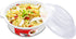 Zdesign Microwave Ramen Cooker Noodle or Soup Bowl Easy Mac Perfect for Breakfast, College Dorm Essentials for Boys Girls,Office, Dishwasher-Safe, BPA-Free, 51OZ/1.52L