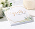 Lillian Rose Botanical and Geometric Guest Book with Gold Accents, 0.65x8.25x8.15, Multi