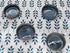 Colias Wing 3.5 Inch Vintage Style Kiln Glazed Ceramic Side Dishes Korean Bowls Seasoning Dishes Soy Dipping Sauce Dishes-Set of 6