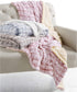 Hotel Suite Micromink/Sherpa Reversible 50 x 60 in Brown Color Throw, Brown