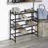 Richards Homewares Stackable Telescoping Shoe Rack, 2-Tier Holds Upto 20-Pair, Matte Black