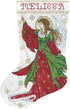 Tobin DW5990 14 Count Angel of Joy Stocking Counted Cross Stitch Kit, 17-Inch Long