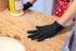 Framar Powder Free Disposable Gloves, Black Nitrile Gloves 100 Pk, Hair Dye Gloves, Black Gloves Disposable Latex Free, Cleaning Gloves, Plastic gloves, Latex Free Gloves Nitrile Mechanic Gloves, Latex Gloves Large