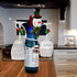 Besti Snowman Wine Bottle and Glass Holder Stand | Classic Christmas Holiday Decor for Kitchens, Dining Rooms | Beautiful, Elegant Metal Design | Unique Gift Choice