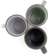 Elama Wave Series Mug Set, 12 oz, Assorted Grey 1