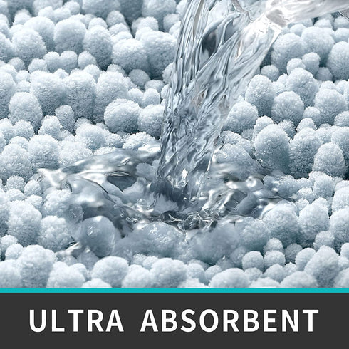 DEXI Bath Mat Bathroom Rug Non Slip Absorbent and Soft Floor Mats Washable Chenille for Bathtub Toilet Shower Room Entryway,20"x32"Light Blue