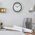 La Crosse Technology WT-3129S 12 Inch Atomic Analog Wall Clock-Silver, 12"