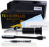 Clinical Refractometer ATC Tri-Scale Serum Protein 0-12 g/100ml Urine Specific Gravity SG 1.000-1.050 Refractive Index 1.333-1.360RI w/Extra LED Light & Pipette