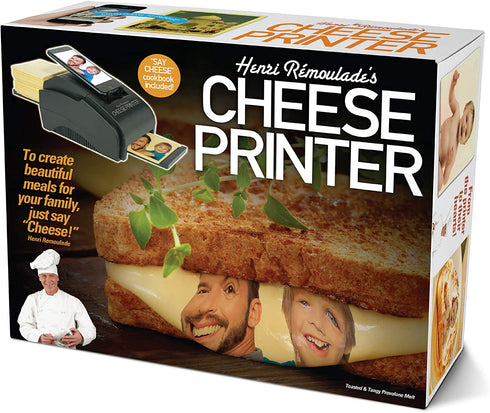 Prank Pack, Cheese Printer Prank Gift Box, Wrap Your Real Present in a Funny Authentic Prank-O Gag Present Box | Novelty Gifting Box for Pranksters