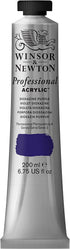 Winsor & Newton Professional Acrylic Color Paint, 200ml Tube, Dioxazine Purple