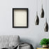 FrameWorks 8.5 x 11 Black Wooden Shadow Box Frame Soft Felt Back, Tempered Glass, and Included Elegant White Ball Push Pins