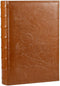 Golden State Art, 4x6 Photo Album Floral Faux Leather 300 Pockets Picture With Memo Large Capacity Used for Family Wedding Anniversary Vacation Christmas Baby (Brown)
