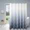 Xikaywnt Moroccan Ombre Shower Curtain for Bathroom - Waterproof Fabric Textured Bathroom Curtain with 12 Hooks, 70 x 72 Inch Grey