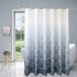 Xikaywnt Moroccan Ombre Shower Curtain for Bathroom - Waterproof Fabric Textured Bathroom Curtain with 12 Hooks, 70 x 72 Inch Grey