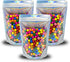100 Pcs Holographic Resealable Mylar Bags - 5x7 Inch Smell Proof - Ziplock and Heat Sealable Stand Up Pouches - Use for Party Favors - Lip Gloss Packaging - Small Business Sample - WaldOaks