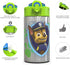 Zak Designs Paw Patrol 15.5oz Stainless Steel Kids Water Bottle with Flip-up Straw Spout - BPA Free Durable Design, Paw Patrol Boy SS