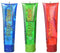 Set of 3 Kidsmania 4oz Ooze Tubes! Oozing Delicious Flavors - Blue Raspberry, Cherry, Green Apple! (3)