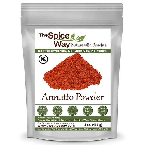 The Spice Way Annatto Powder - ( 4 oz ) also known as ground achiote seed