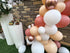 Beaumode DIY Matte Dusty Pink Peach Balloon Garland,Balloon Arch Wedding Cream Baby Shower Bridal Shower 1st Birthday Photo Backdrop Party Decoration (Dusty Pink and Peach)
