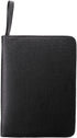 Fountain Roller Ball Pen Case Holder PU Leather Bag for 48 Pens Color Black