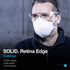 Solid. Safety Glasses For Men & Women w/ Side Extensions | Protective Eyewear Safety Goggles w/ Clear, Eye Protection Lens