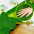 COYMOS Faux Grass Table Runner for Table Decoration Grass Rug Spring Summer Party Decor, 14 Inch x 72 Inch