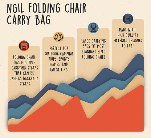 Softball NGIL Folding Chair Carry Bag (Replacement Bag) Please Read Description